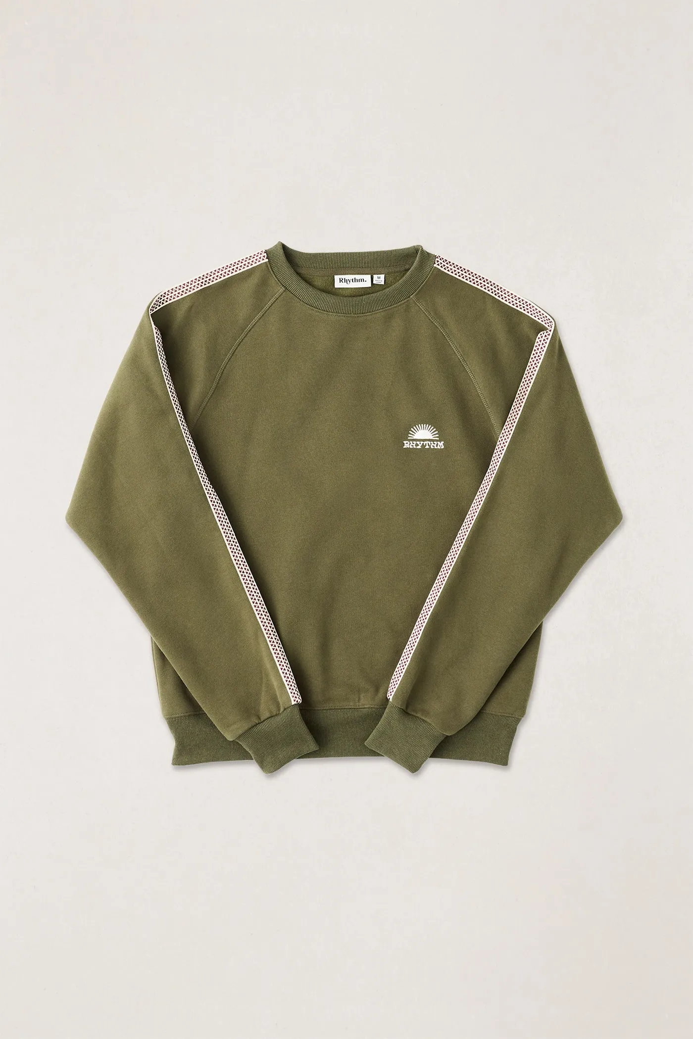 Tape Track Pullover  Olive Cozy Fashion Effortless Fashion