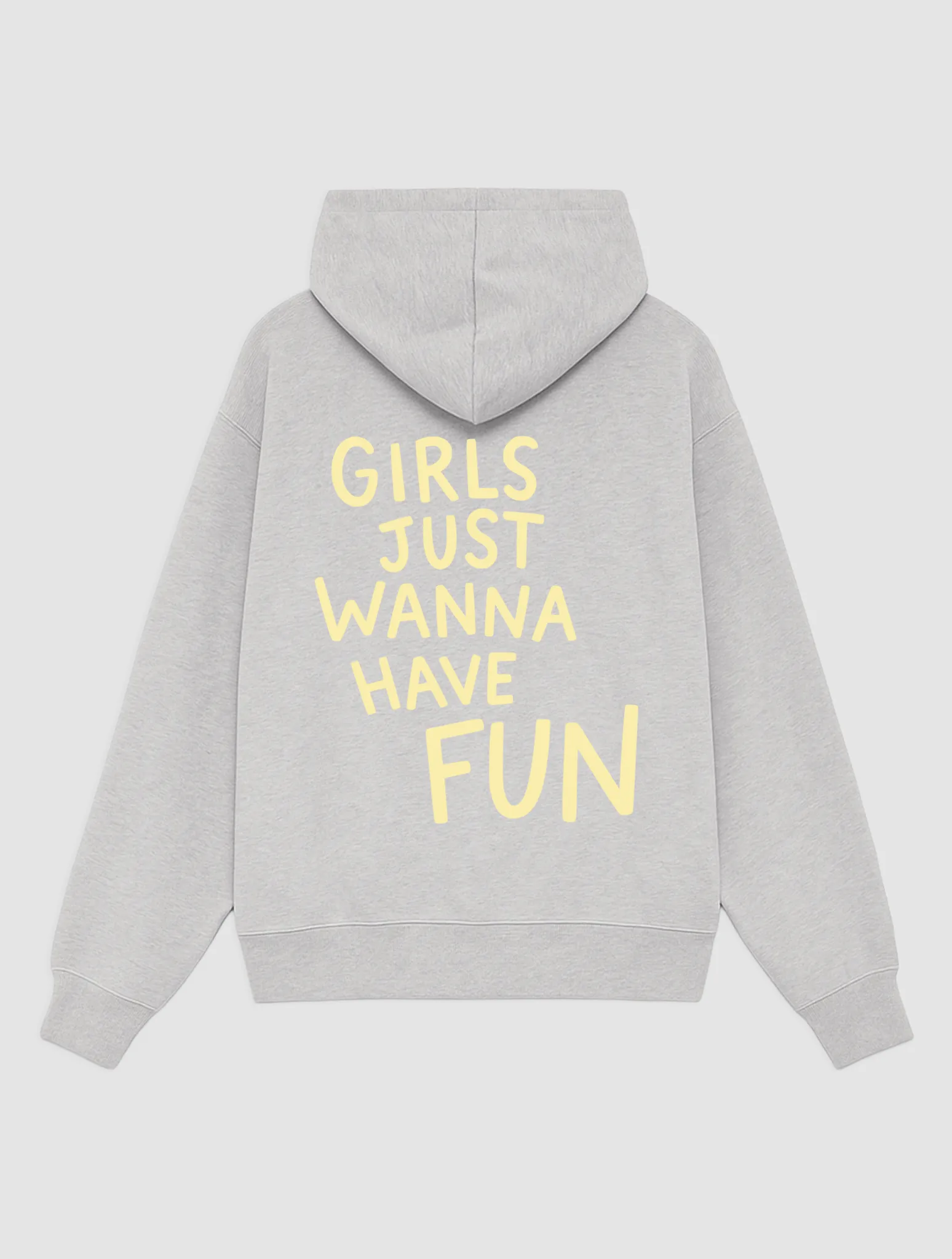 Bar Hopping Embroidered Detail fun grey hoodie