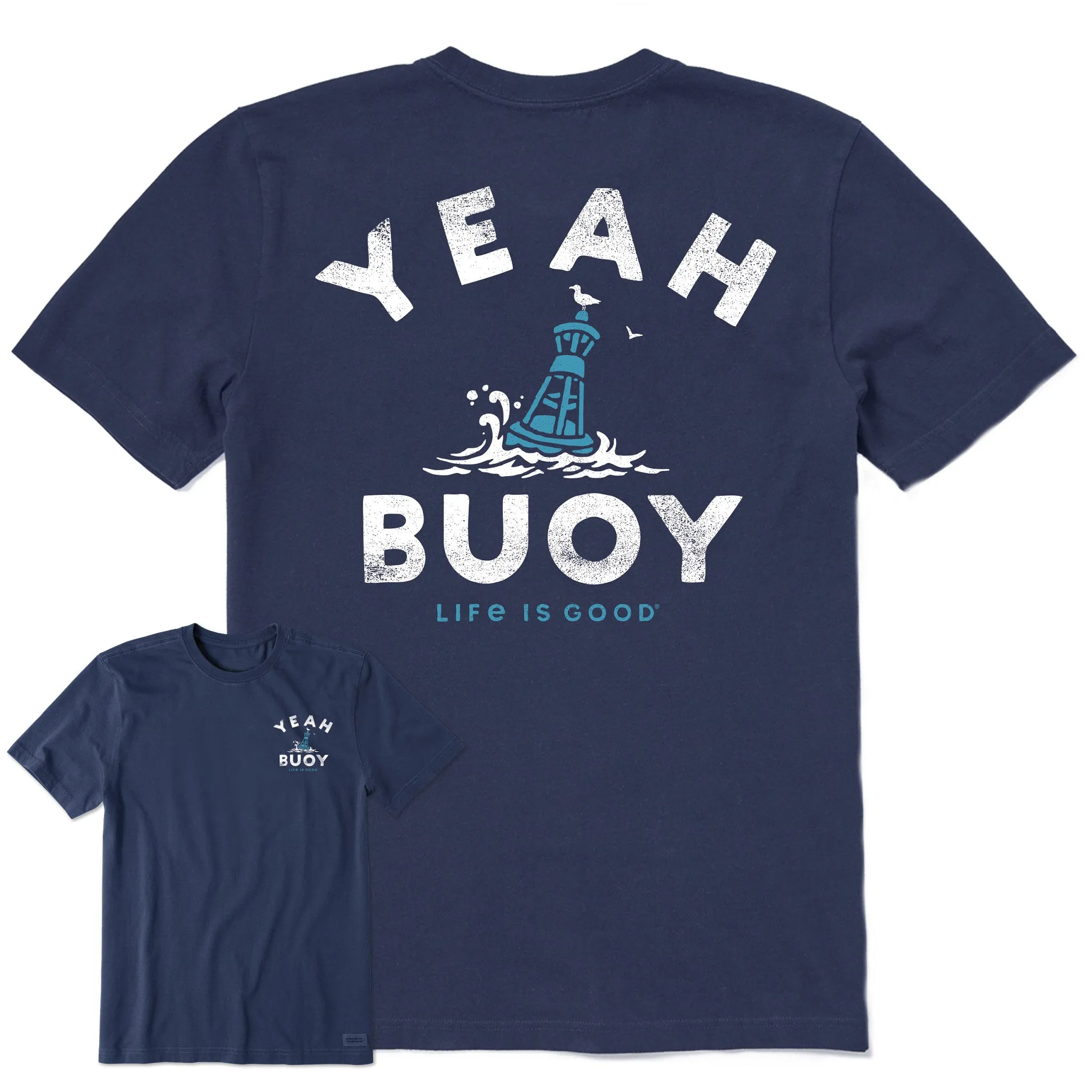 Men's Yeah Buoy Short Sleeve Tee warm weather