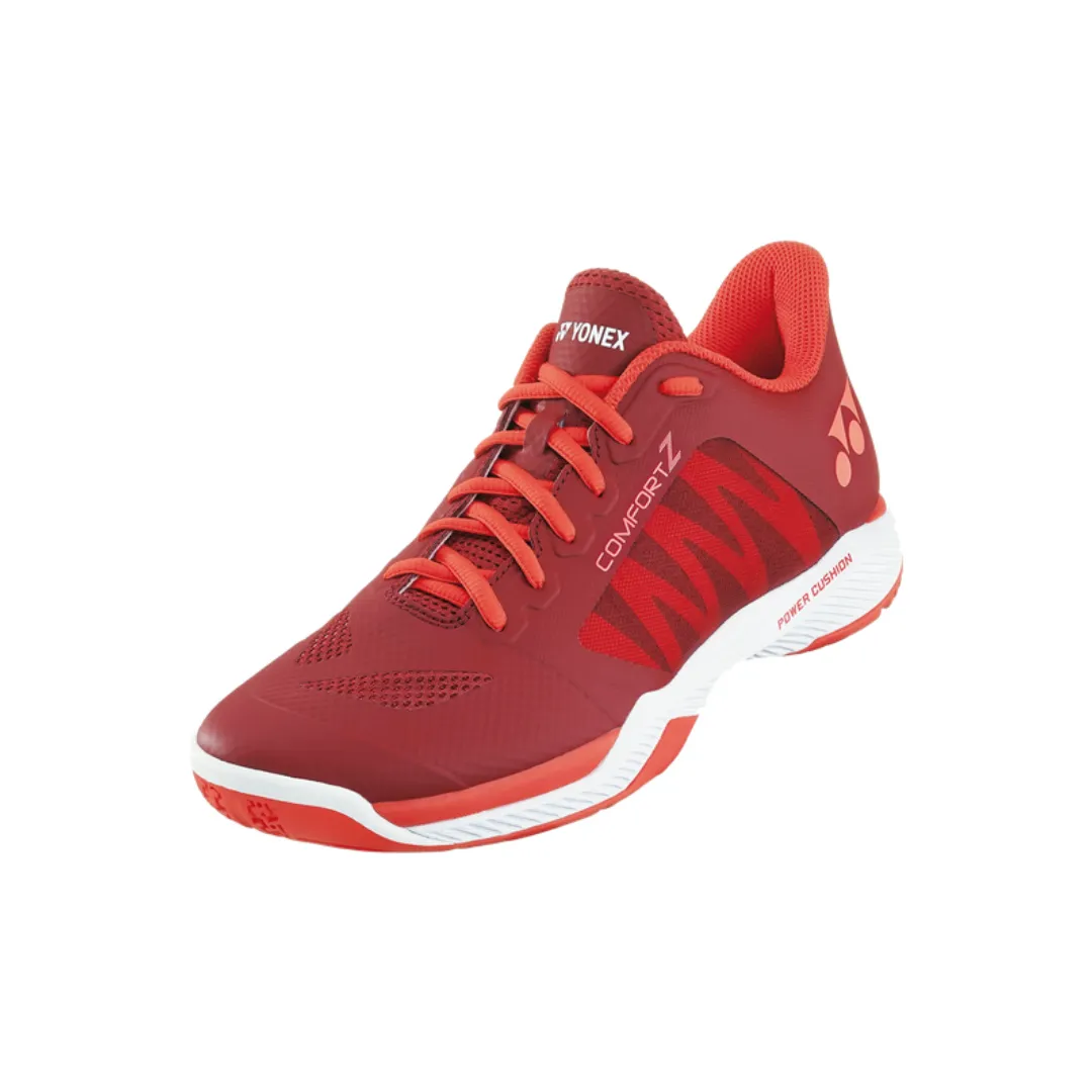 Yonex Power Cushion Comfort Z3 Mens Court Shoes [Dark Red] Anti Slip Tread Design Travel Companion