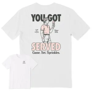 Men's You Got Soft Served Short Sleeve Tee Casual Elegance Chic Fit