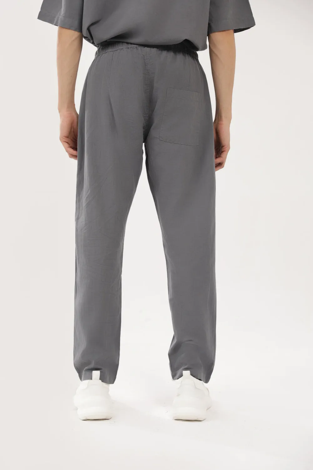 BAGGY FIT LINEN EASY PANTS Performance Support All Season Fit