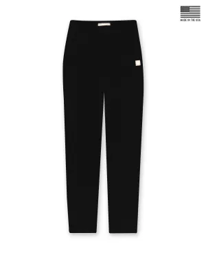 Mavis Jogger - Black Low Profile Fasteners
