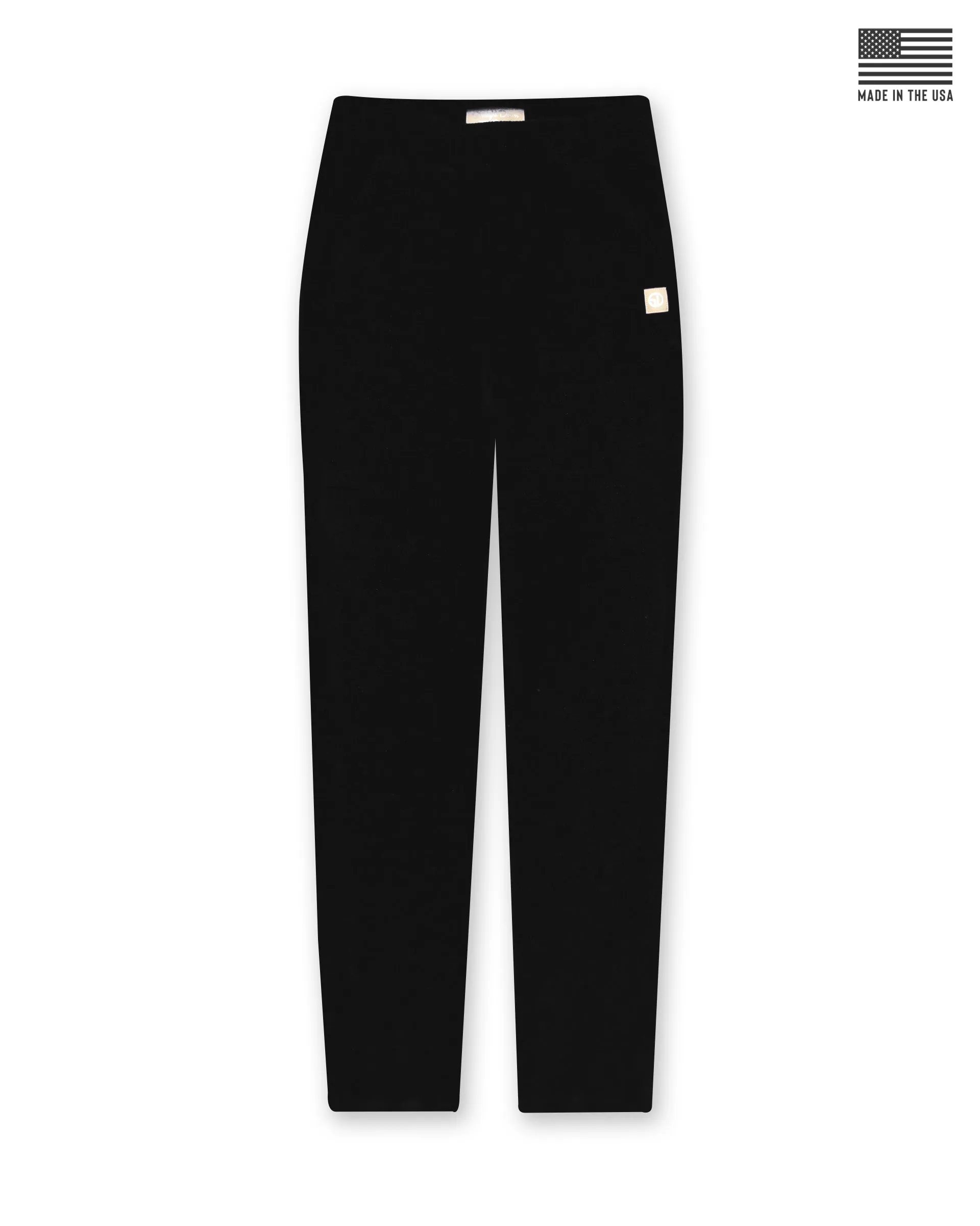 StretchWaistband ReinforcedPockets Mavis Jogger - Black