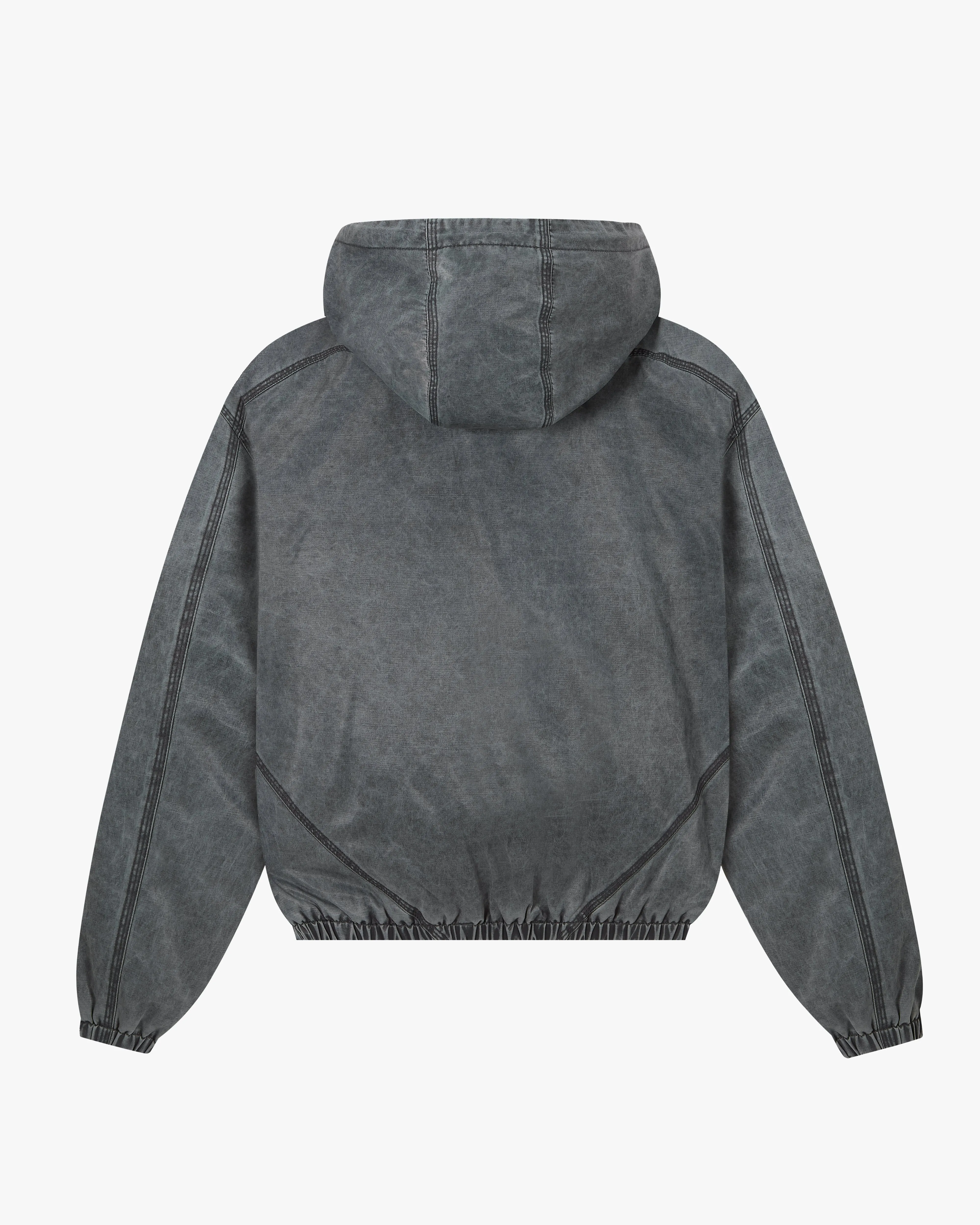 Abrasion Resistant Finish Concealed Zippers Comfy Worker Jacket Ash