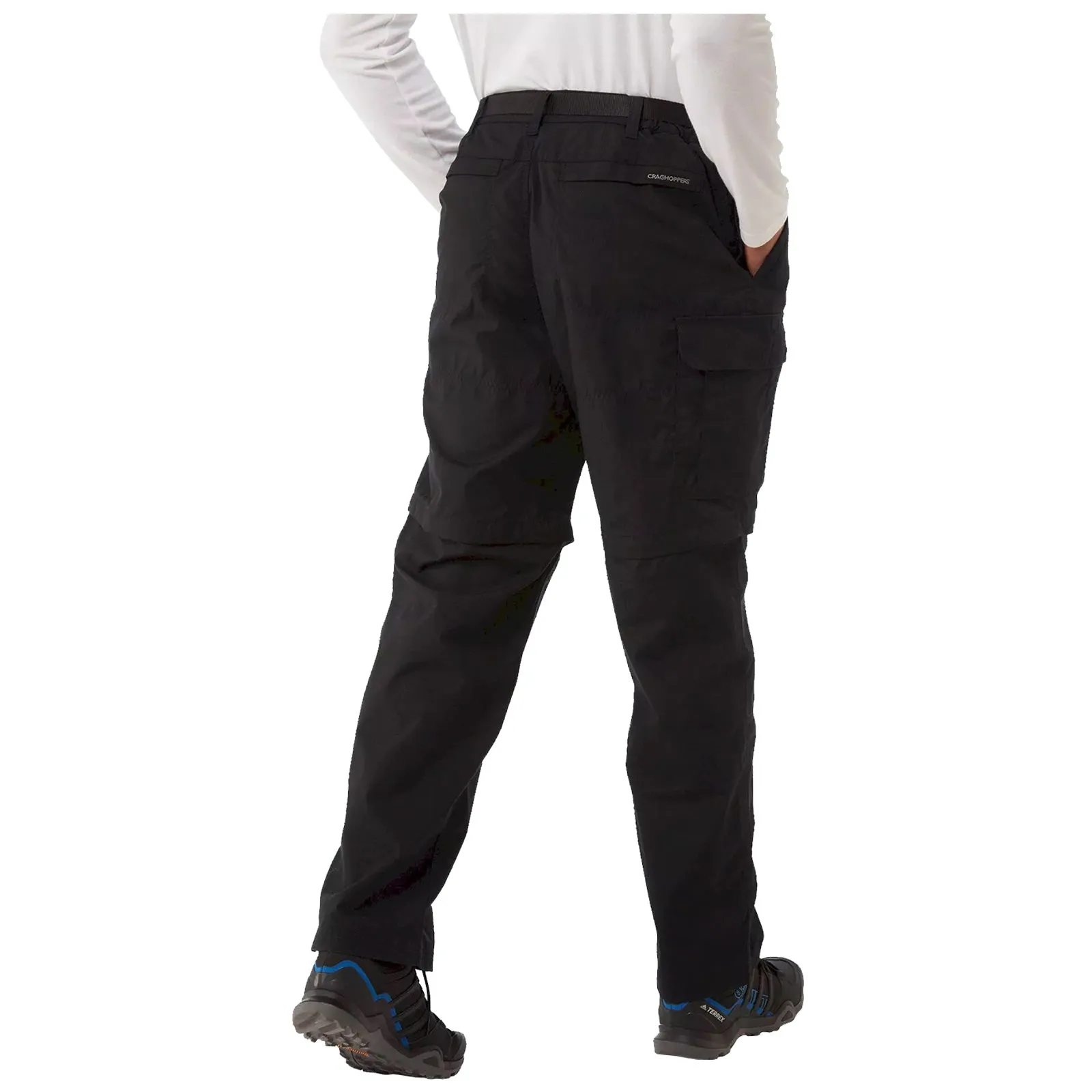Beachwear Craghoppers Mens Kiwi Convertible Trousers Black