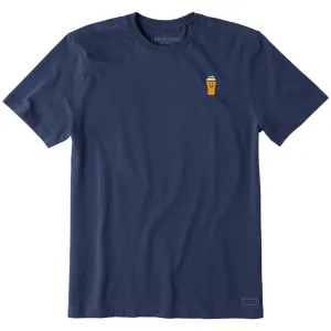 EnhancedDurabilityFinish Sleep Men's Happy Pint Short Sleeve Crusher Tee