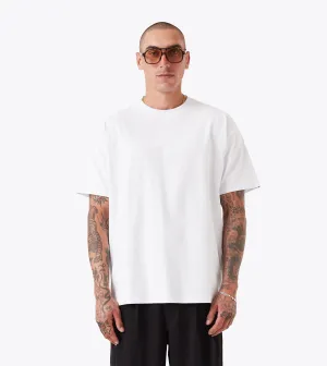 Box Tee White Perfect for Outdoors