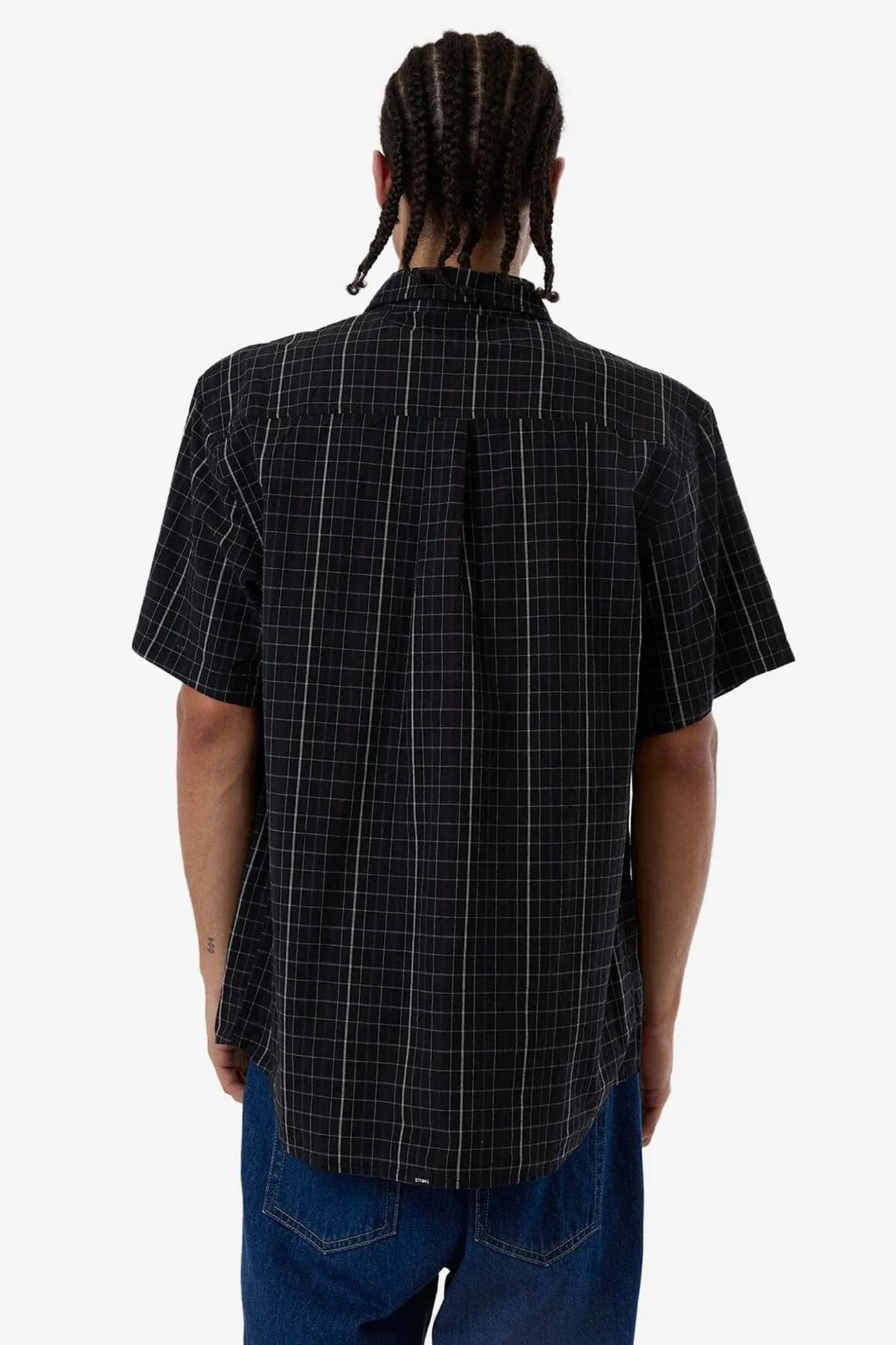Basic Wardrobe Piece Lockstar Short Sleeve Shirt Black