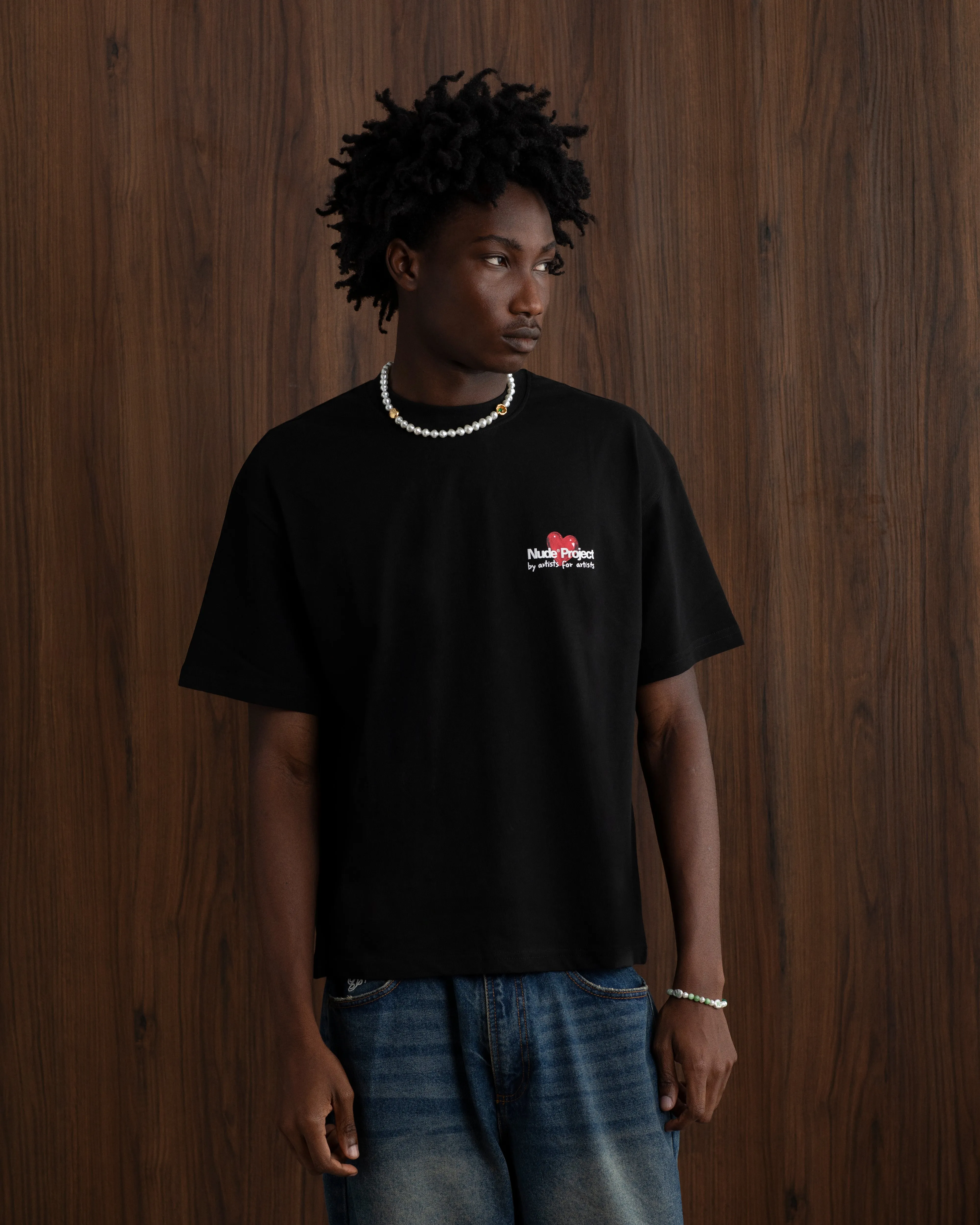 Juicy Cherry Tee Black shopping Relax Style Trend