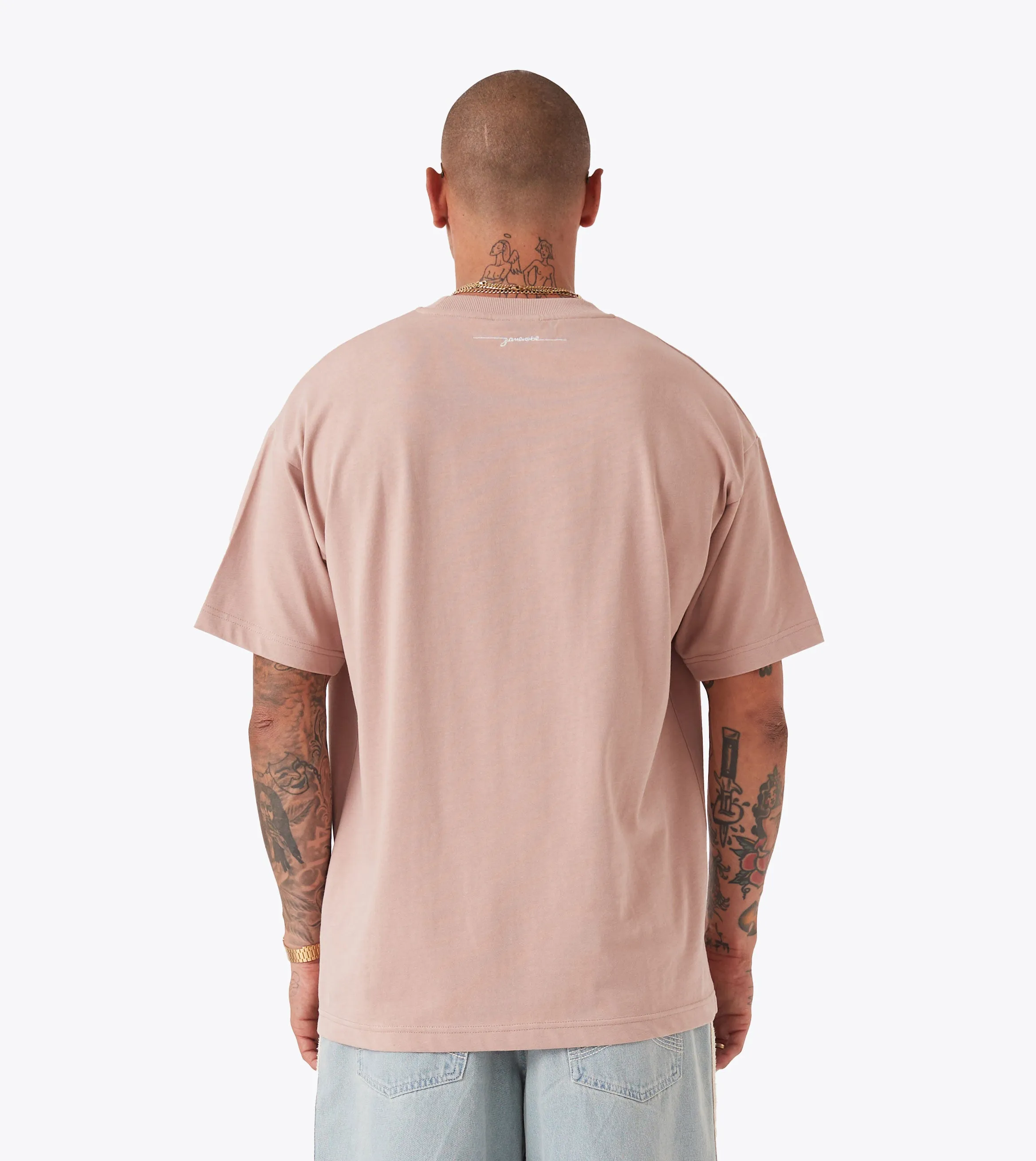 Thermal Regulation Layer Quick Comfort Box Tee Dusty Pink