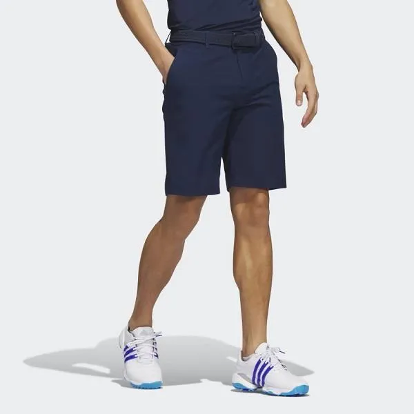 Adidas Ultimate365 10-Inch Golf Shorts - Blue Easy Layer Zero Chafe Construction