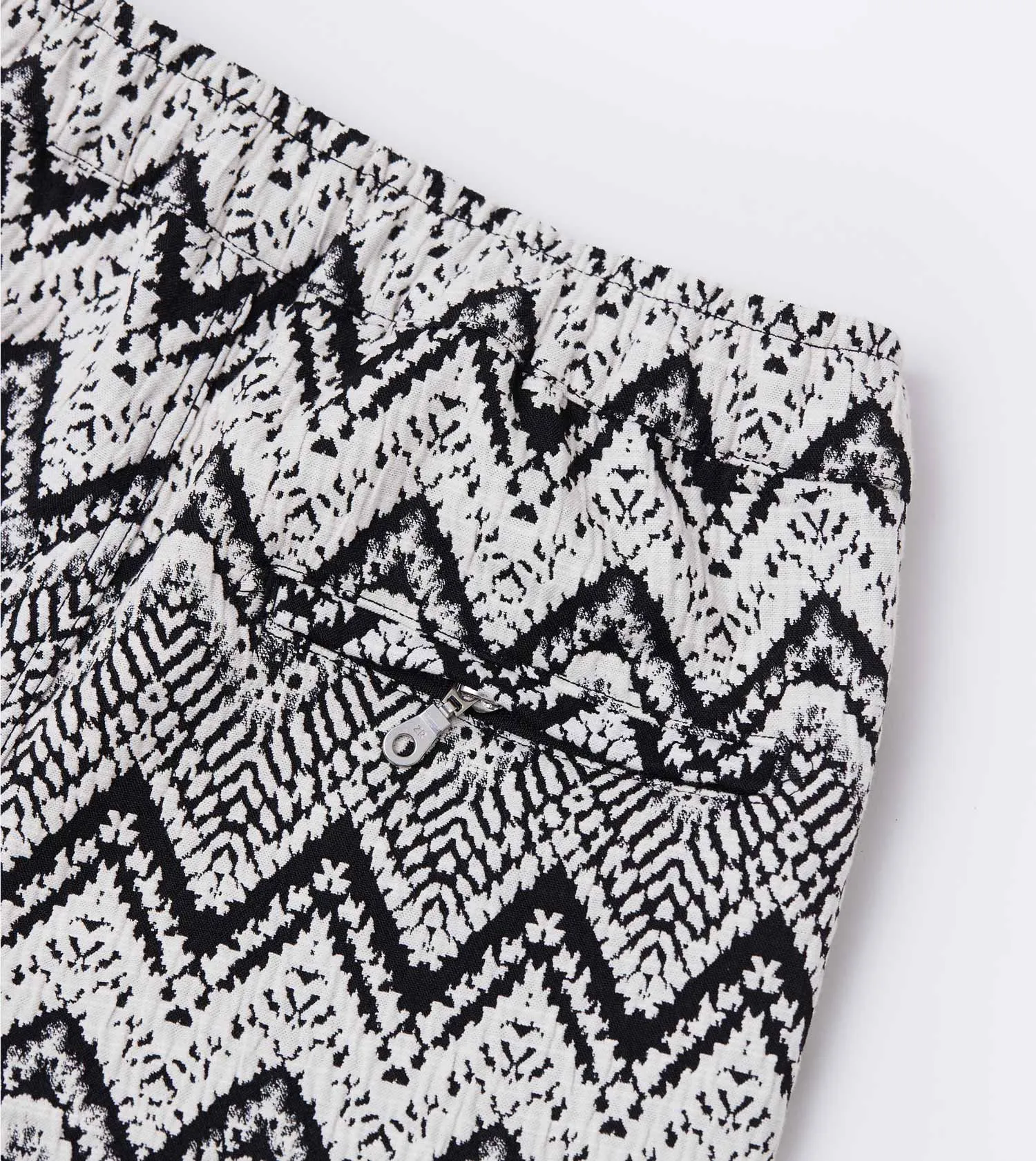 Sureshot ZZ Flight Jogger Black/White Essential Waist Elastic Free Cuffs