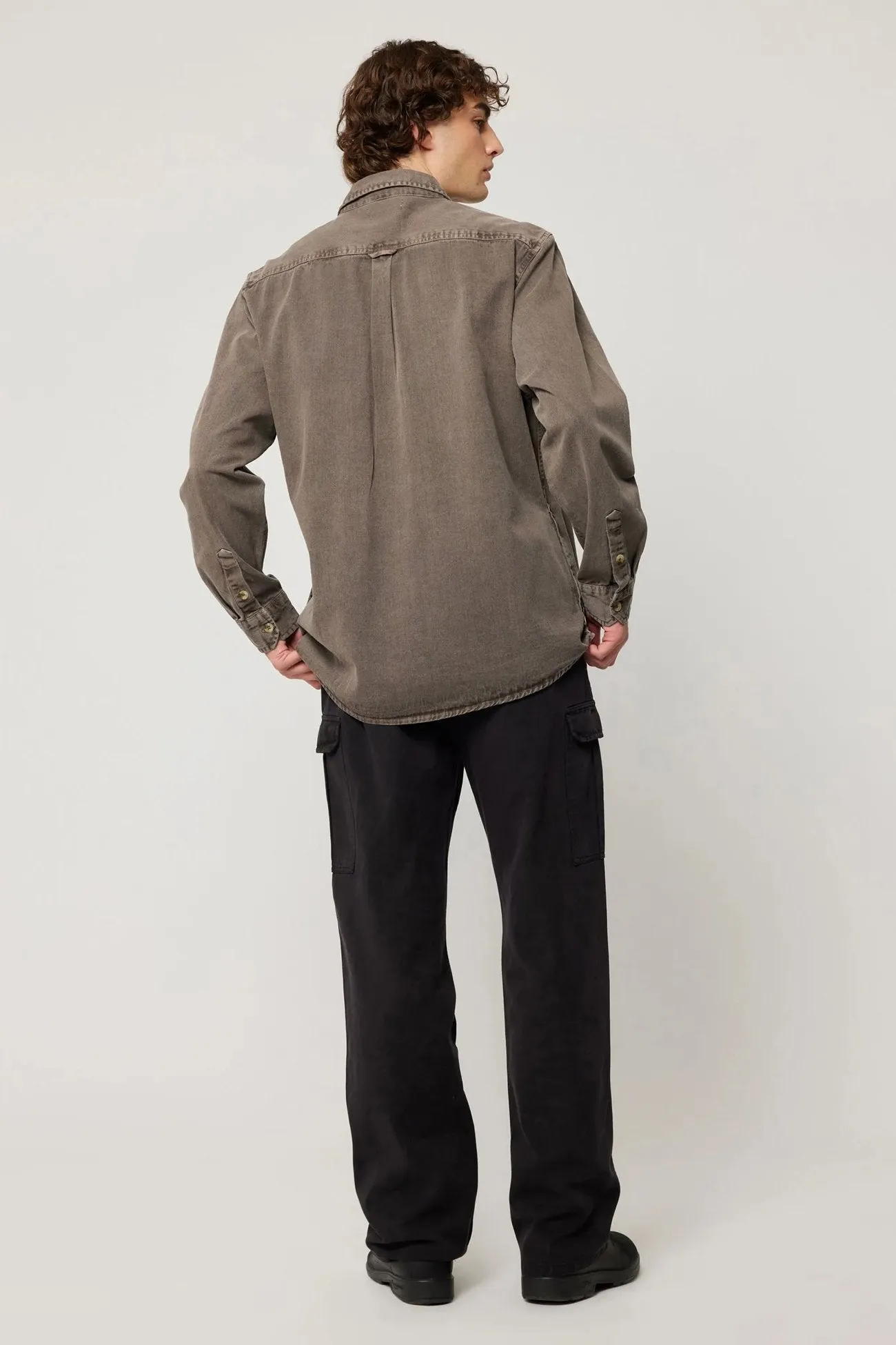 Perfect for Outdoors Light Comfort Trailer Drill Shirt Brown