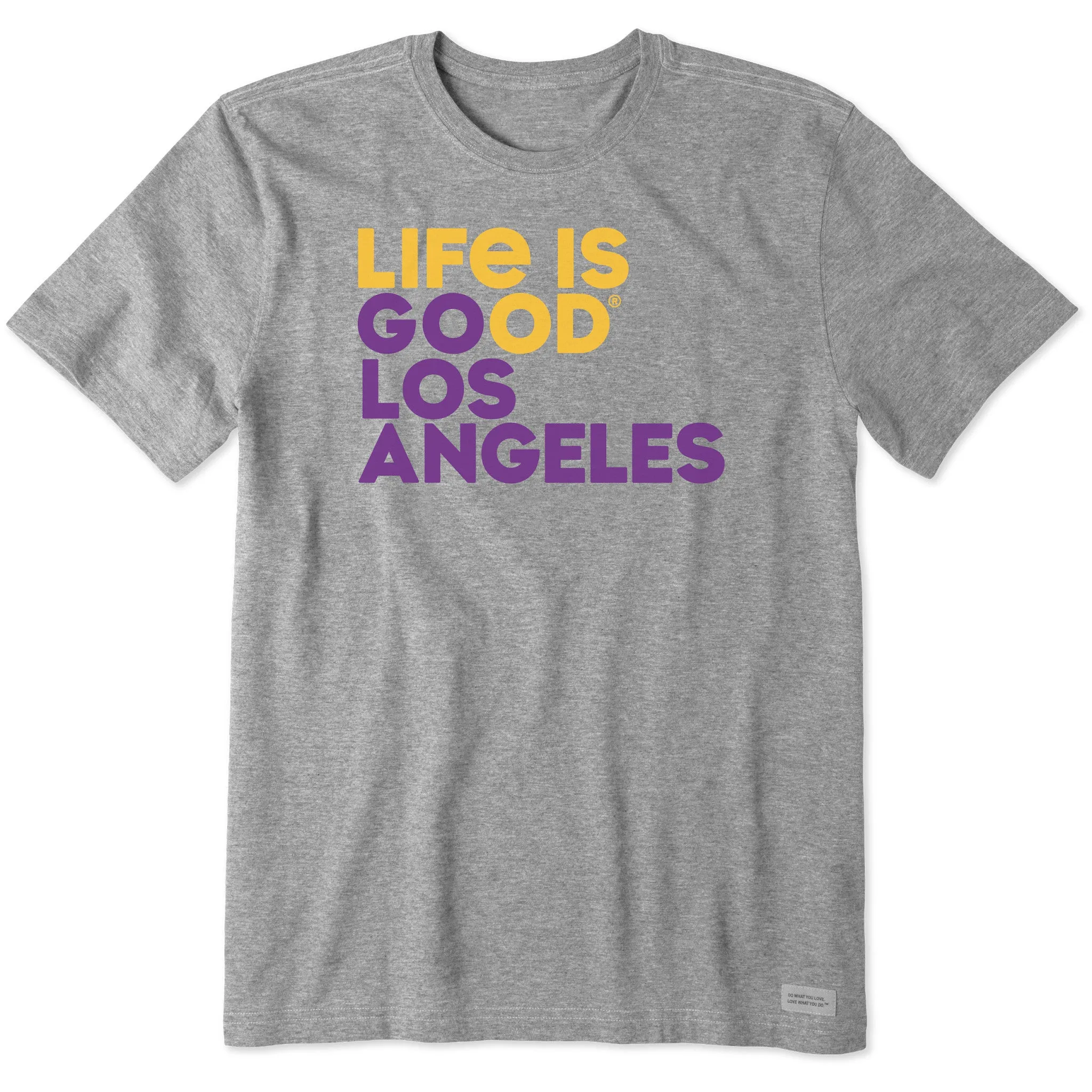Men's Go Los Angeles Short Sleeve Crusher Tee FadeResistant Coating