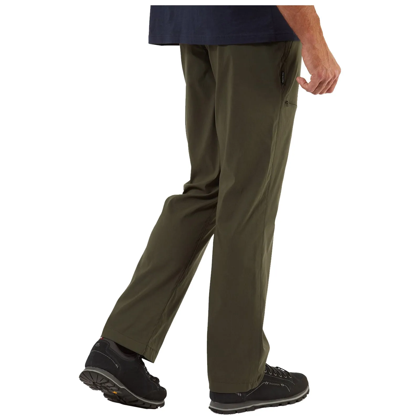 Craghoppers Mens Kiwi Pro II Walking Trousers Side slits
