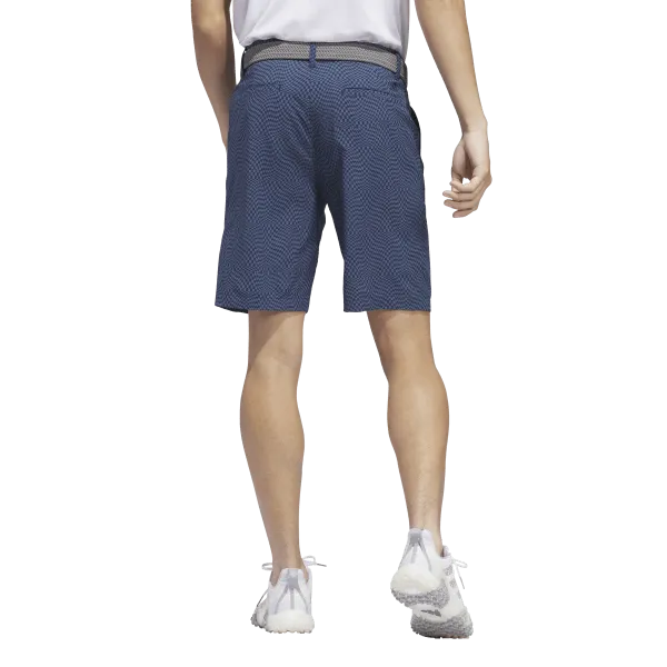 Adidas Ultimate365 Printed Shorts - Blue Chill Breeze Clean Feel