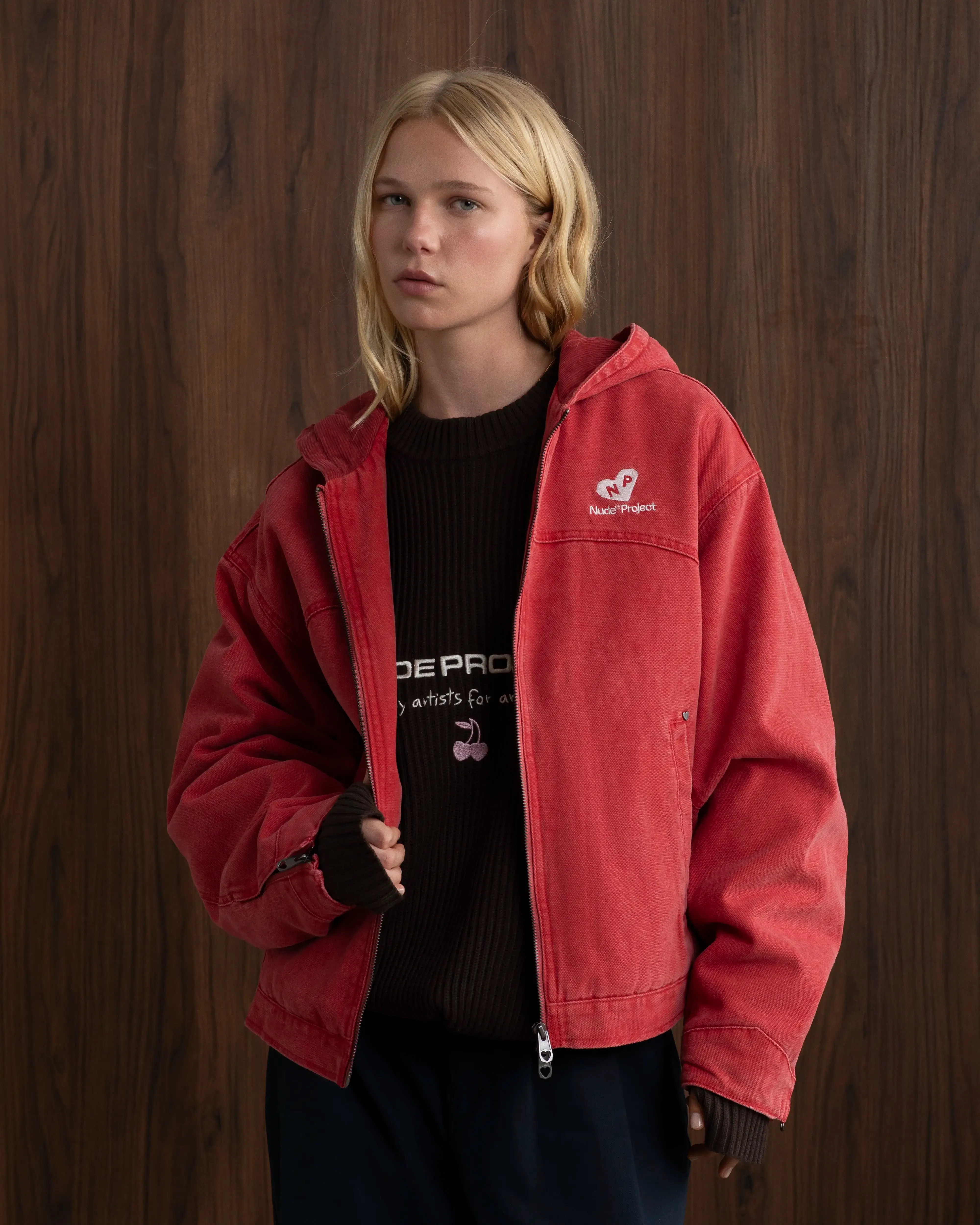 HiddenPockets Airflow Ventilation Co-Worker Jacket Canvas Red