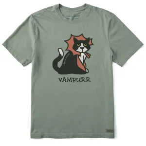 Men's Vampurr Short Sleeve Crusher Tee Light and Breezy