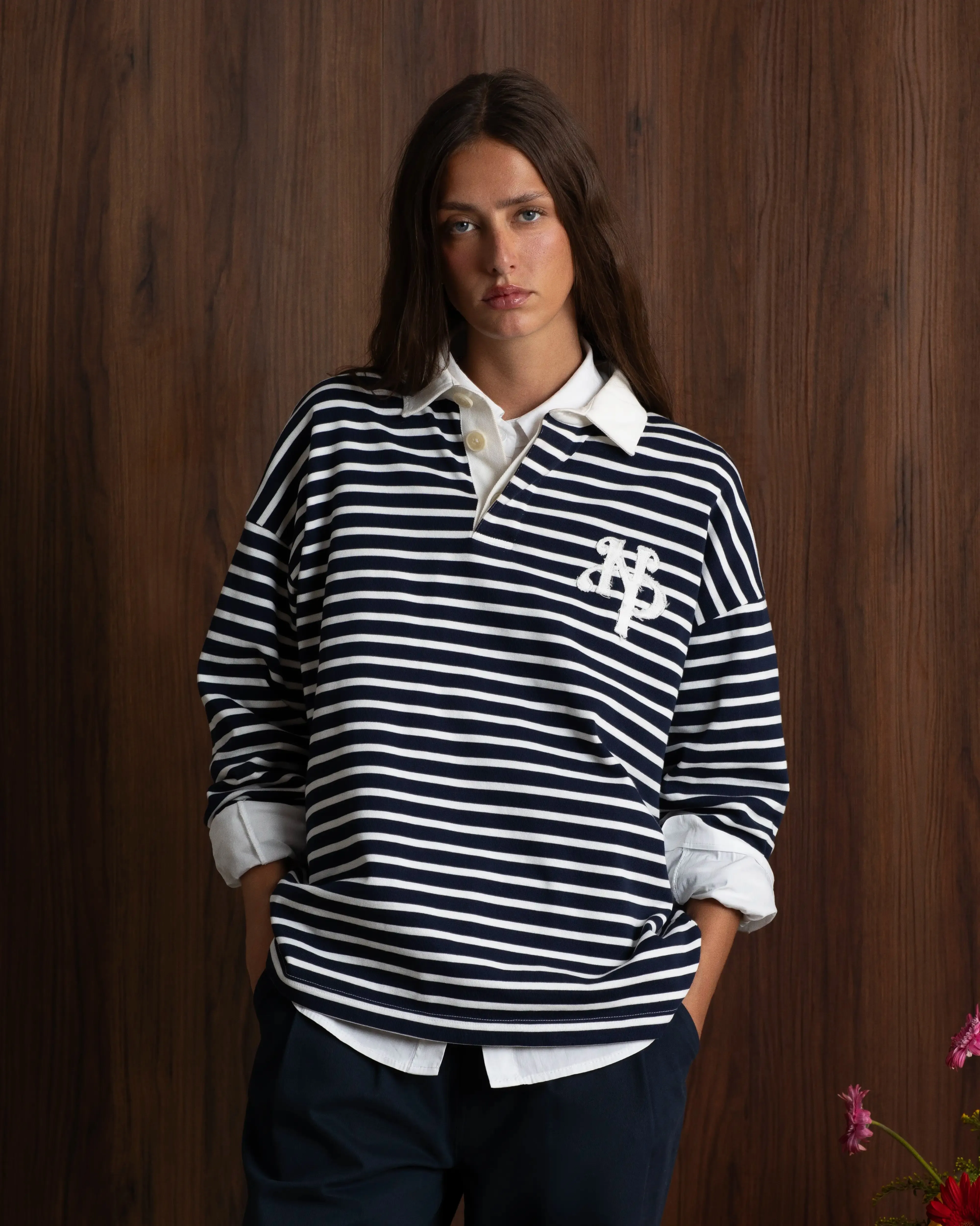 Stylish Look Trend Vibe Rayas Polo