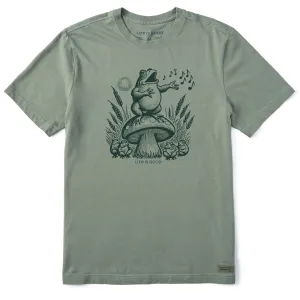 Men's Frog Solo Short Sleeve Tee Cozy Design Fit