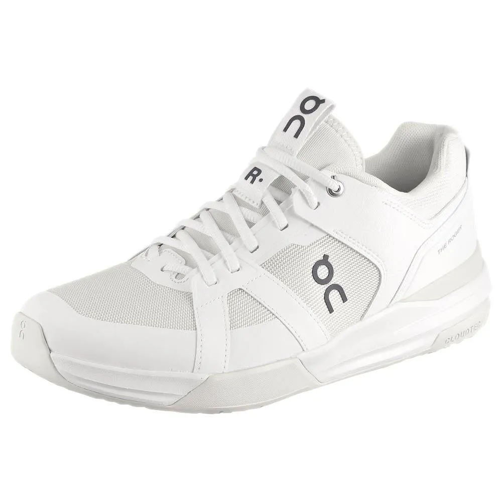 On Men's THE ROGER Clubhouse Pro - Undyed/Ice Stretchable Fabric Elastic upper