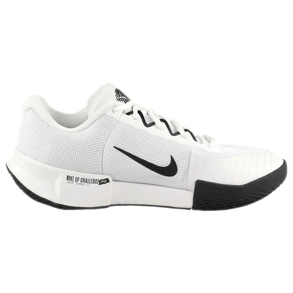 Nike Men's Air Zoom GP Challenge Pro - White/Black Slip   On Style