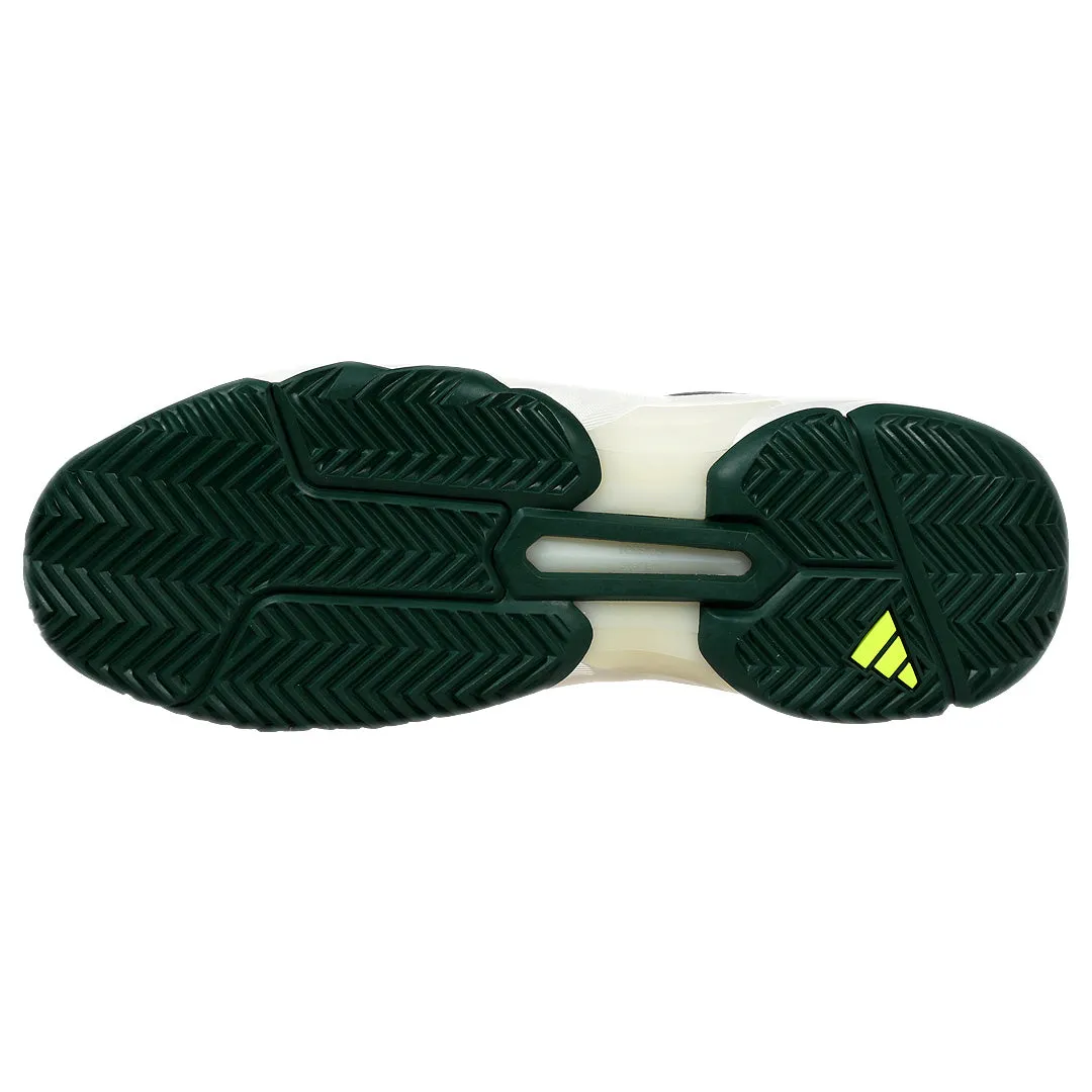 Easy To Clean adidas Men's CourtJam Control 3 - Off White/Aurora Ivy