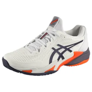 Anti   Fatigue Asics Men's Court FF 3 - White/Greyish Purple