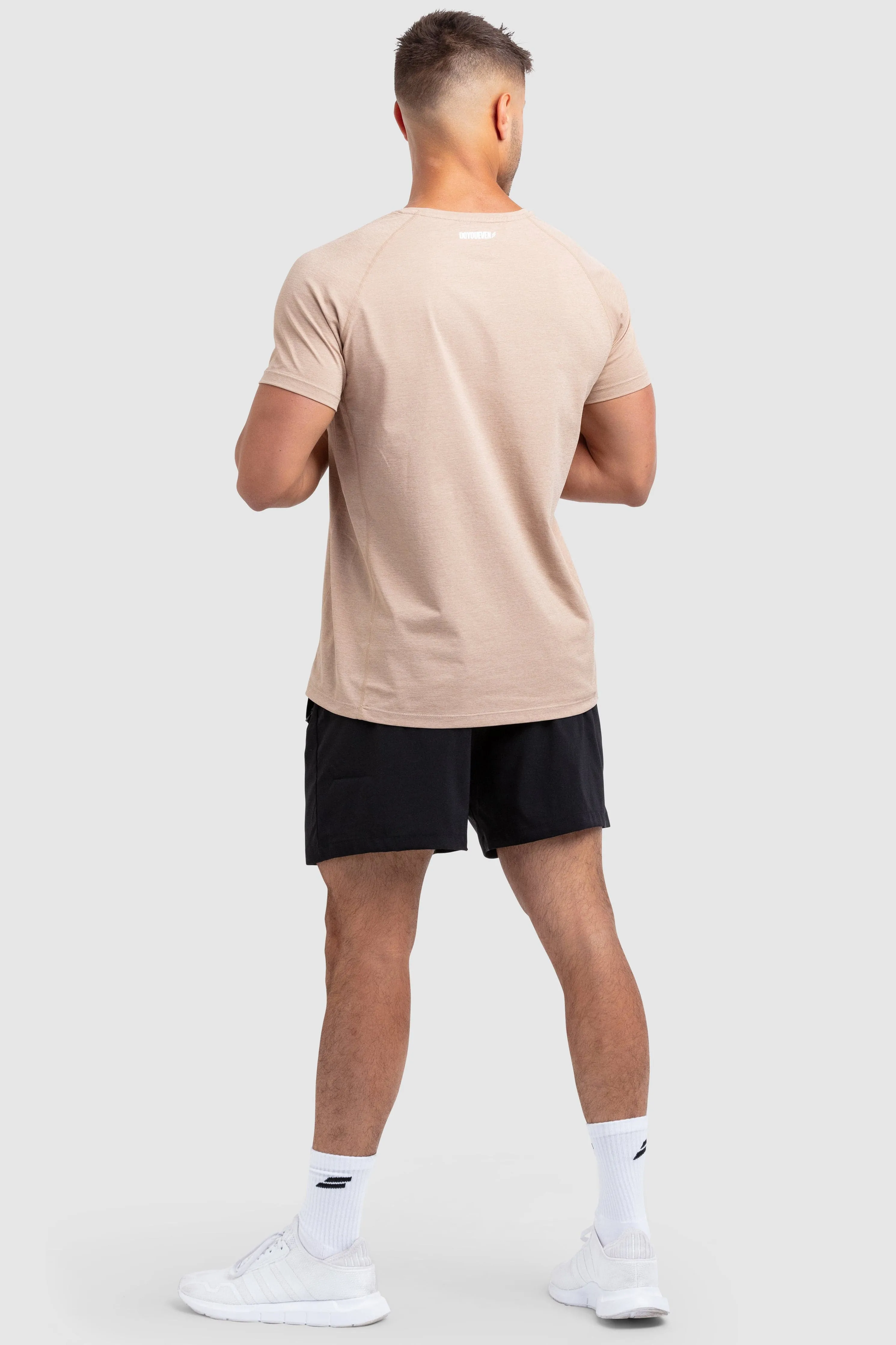 Puremotion Tee V3 - Light Taupe Indoor Event Tagless Comfort