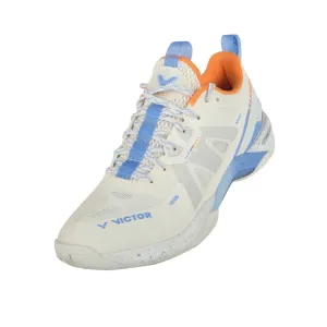 Victor S82III-NitroLite Court Shoe [Lunar White] Advanced Traction Pattern Light Step