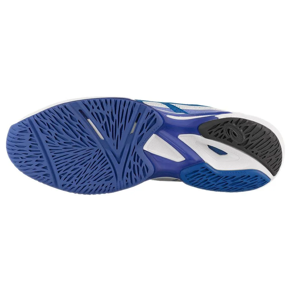 Comfortable Straps Asics Men's Solution Speed FF 3 - White/Tuna Blue