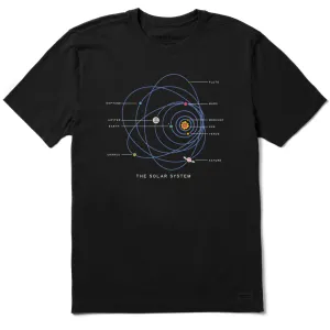 Classic Comfort Relaxed and Easy Men's The Solar System Short Sleeve Tee