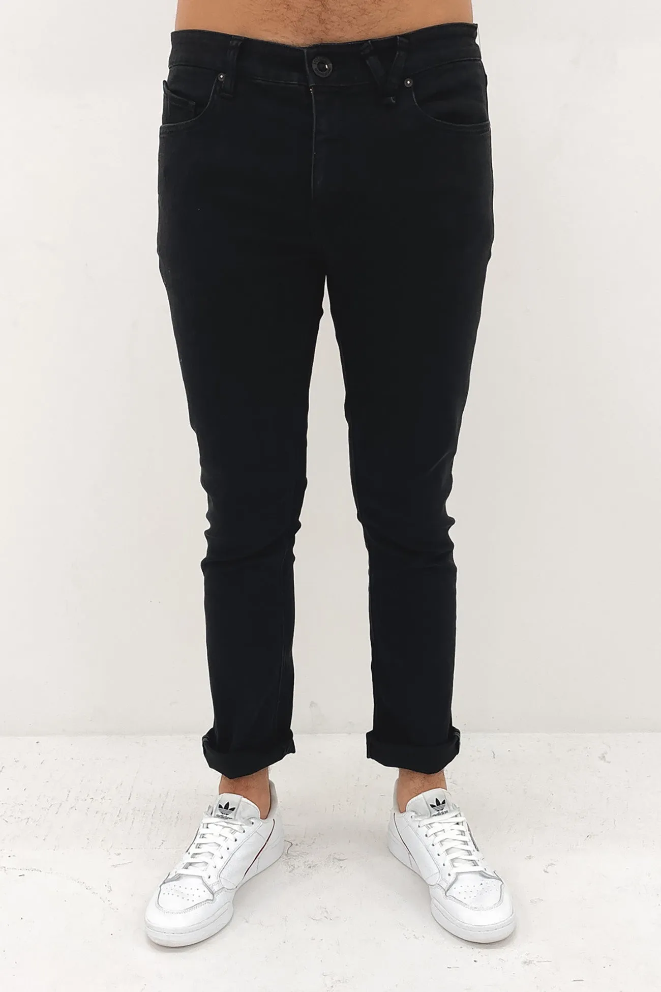 Vorta Slim Straight Jean Black Out Relaxed Style Bold Home Comfort Weekend Warrior