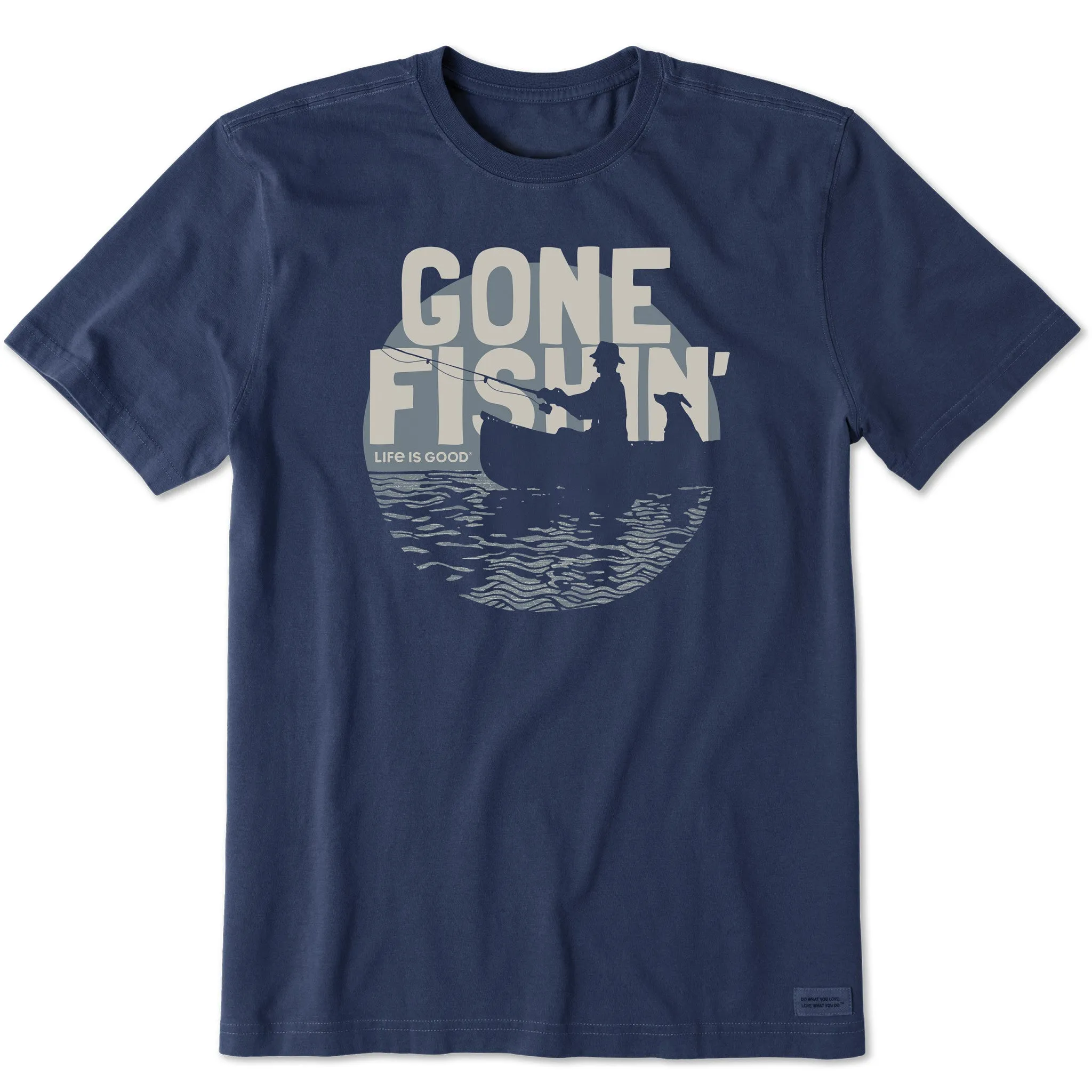 EasyCare Fabric Men's Gone Fishin' Short Sleeve Tee