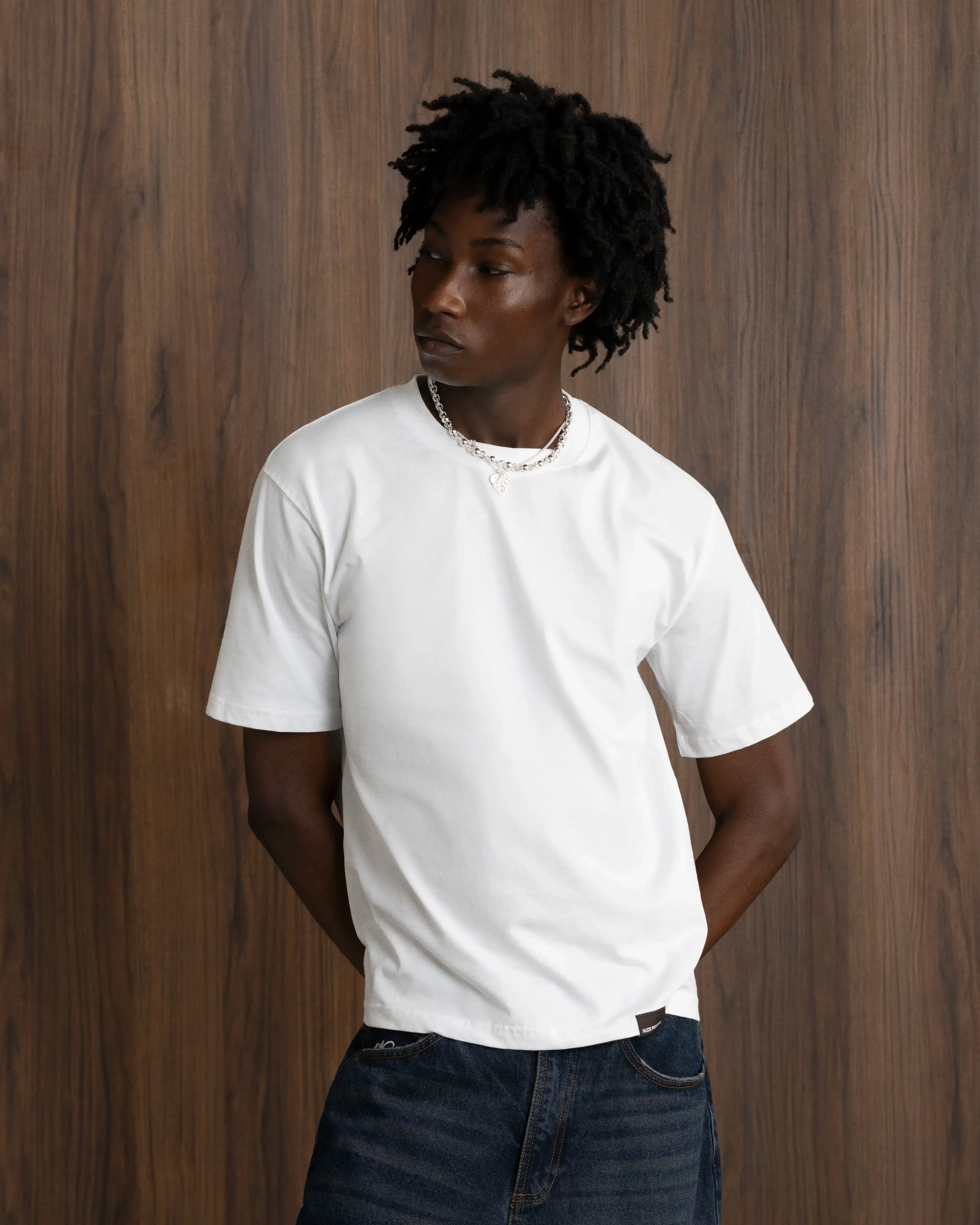 Basic Tee White 3xPack NonRestrictiveCut Bold and Comfortable
