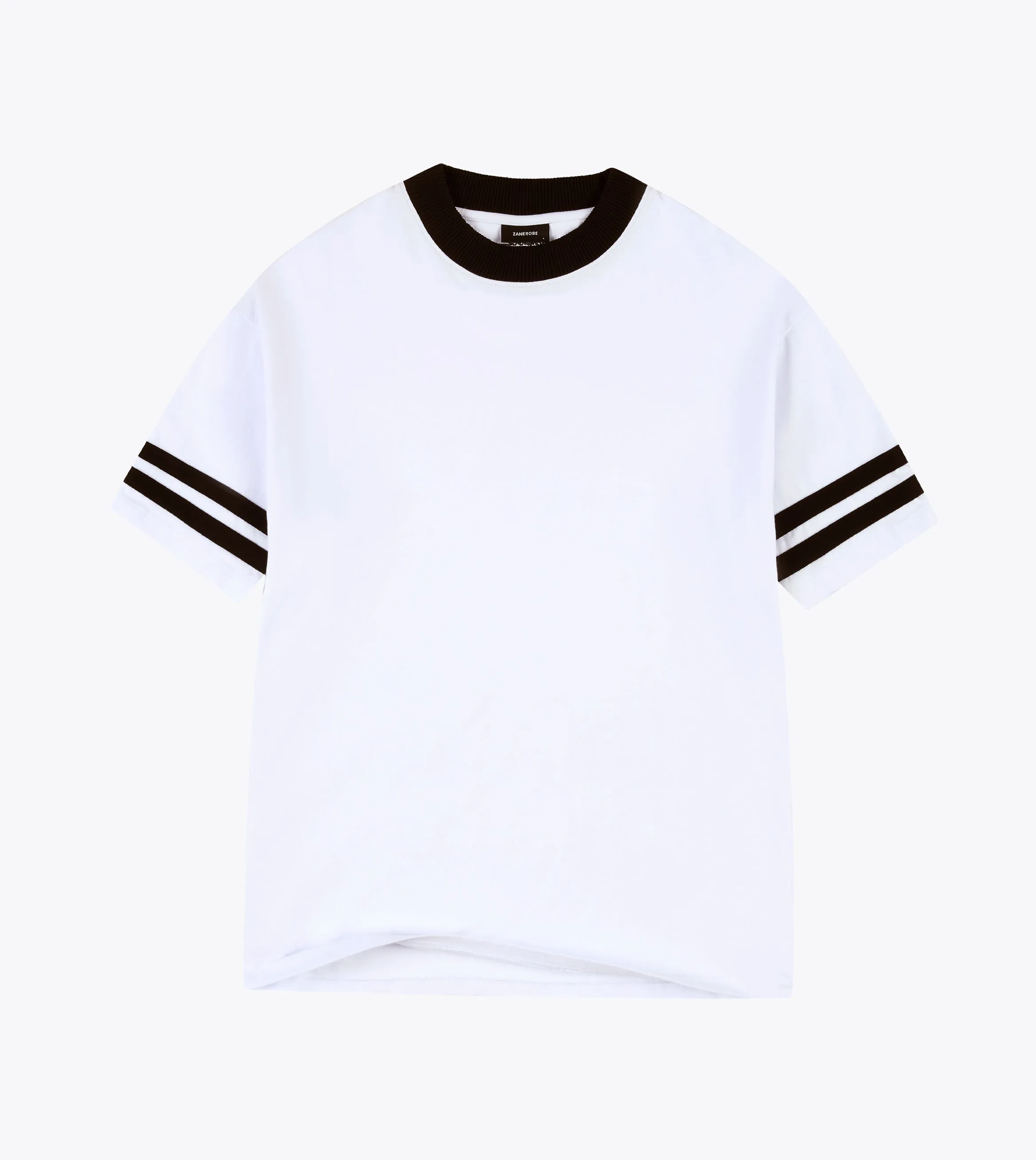 QB Lounge Tee White Lightweight Fashion