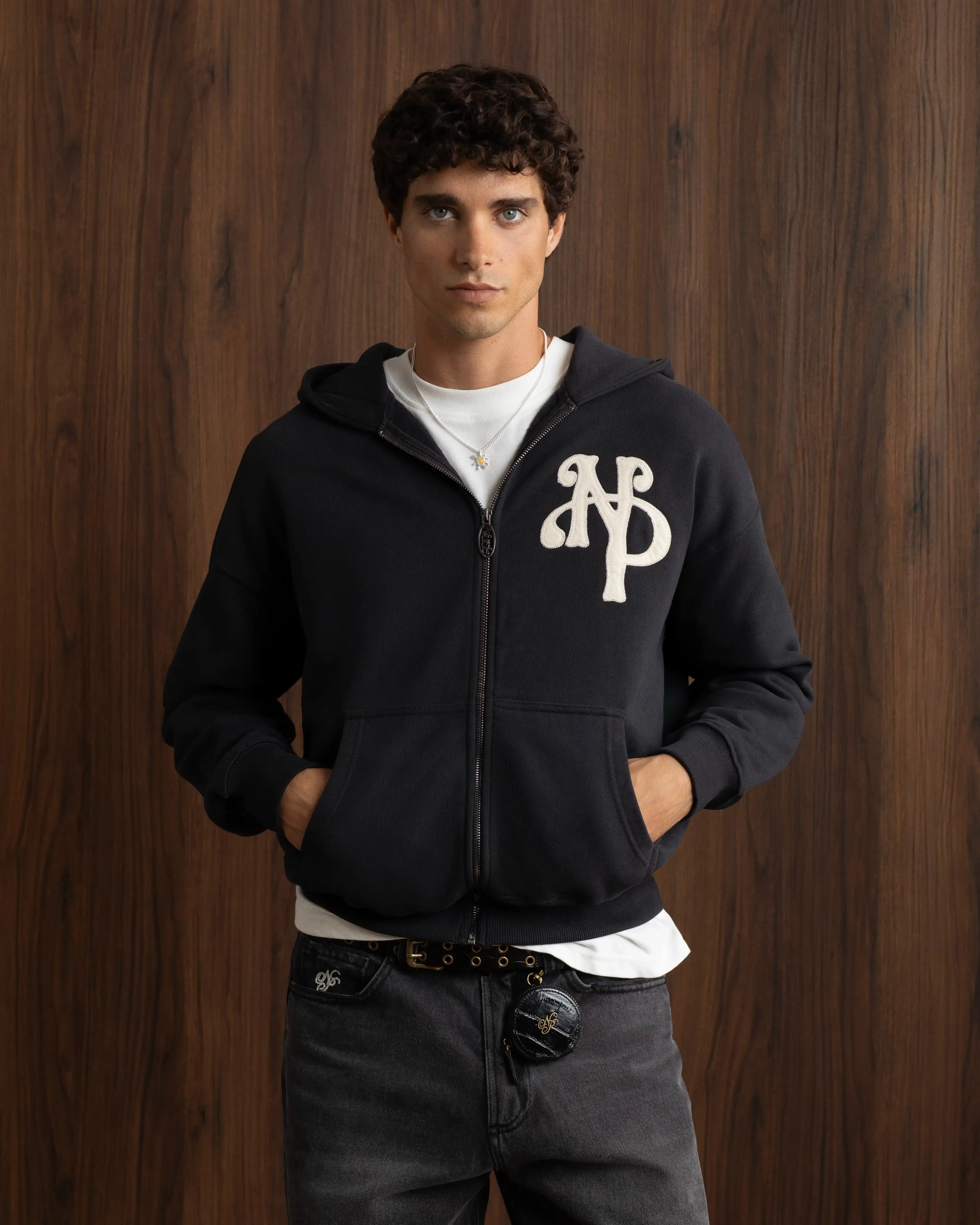 Regular Fit product dancing suitability Kill Bill Zip-Up Hoodie Ash