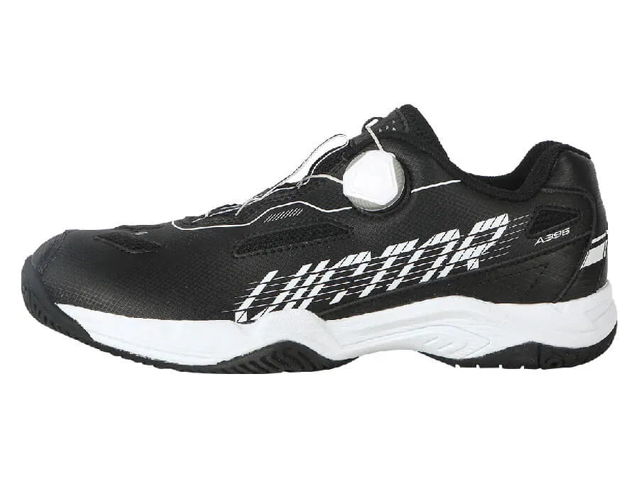 Control Edge Victor A396 Unisex Badminton Shoes 2024 (Black)