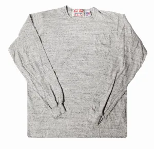 Long Sleeve Heather Grey Pocket Tee Soft Joggers Spirit Core