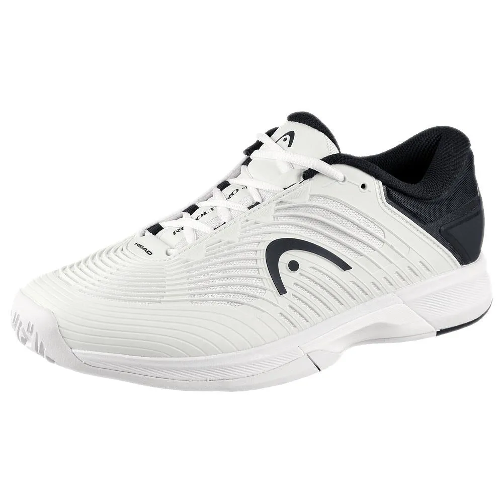 Comfortable fit Head Men's Revolt Pro 4.5 - White/Blueberry