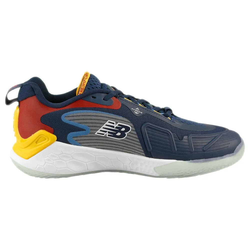 New Balance Men's Fresh Foam X CT-Rally - Blue/Red Shock Resistant Sturdy Construction