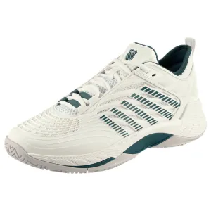 K-Swiss Men's Hypercourt Supreme 2 - Star White/Indian Teal Anti   Slip Feature