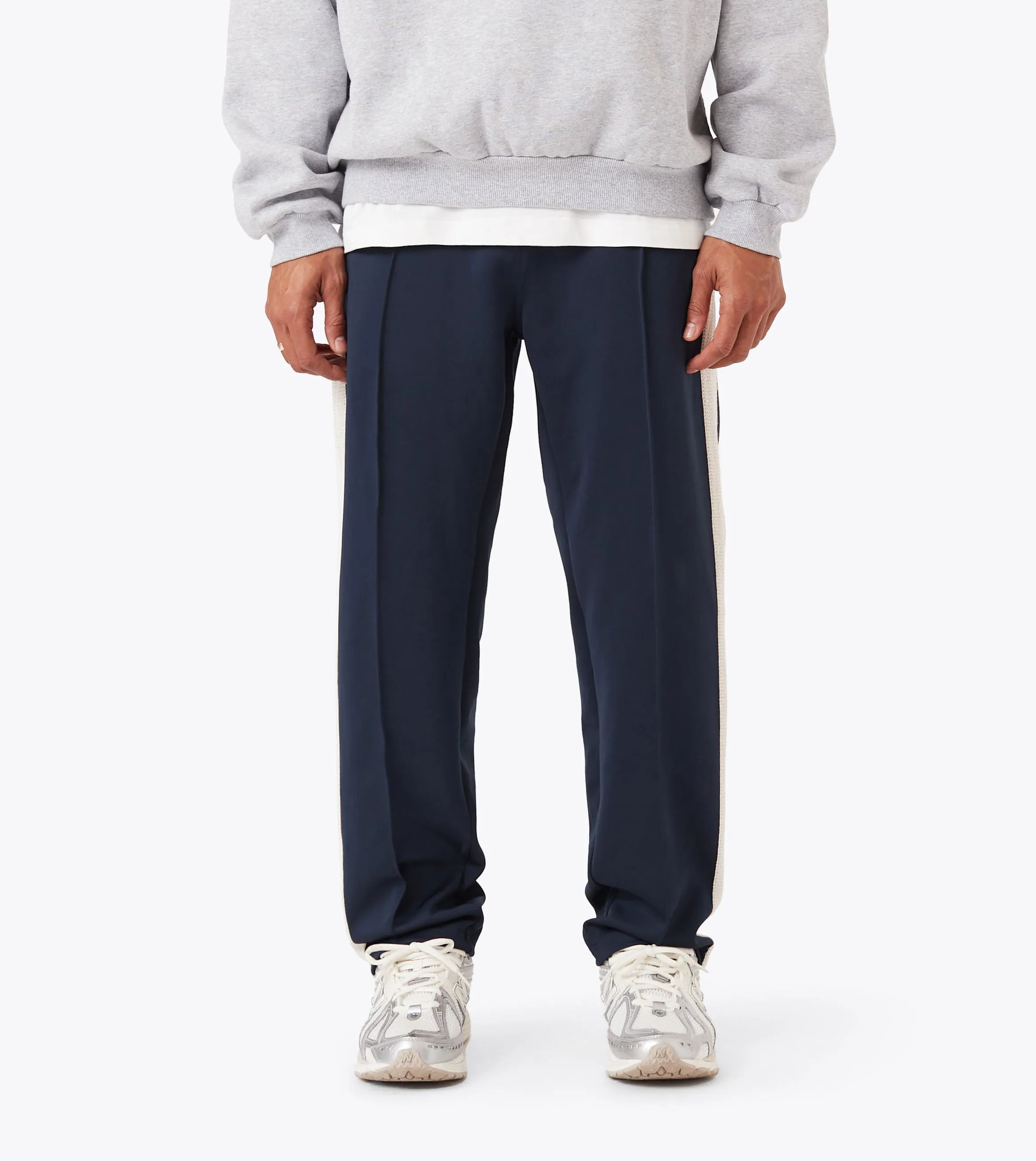 Stitched Football Trackpant Indigo TaglessComfort Light wash