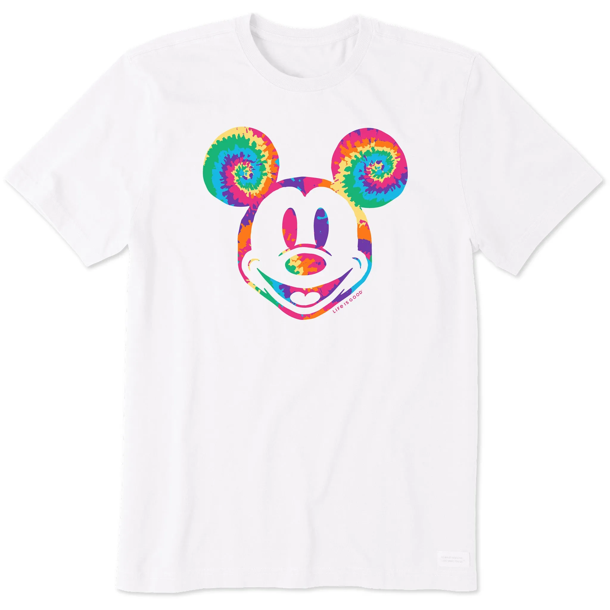 Stretch Design Sporty Comfort Men's Tie Dye Willie Short Sleeve Tee