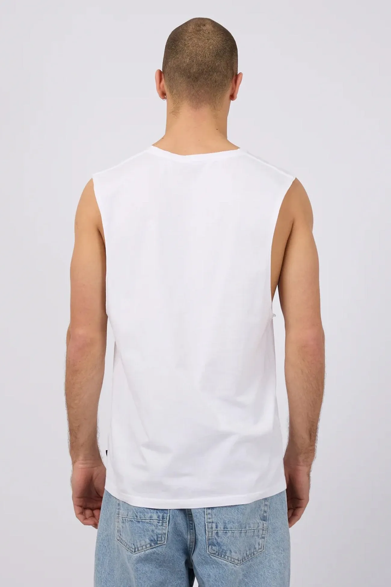 Smooth Line Winter Accessories Classic Muscle White