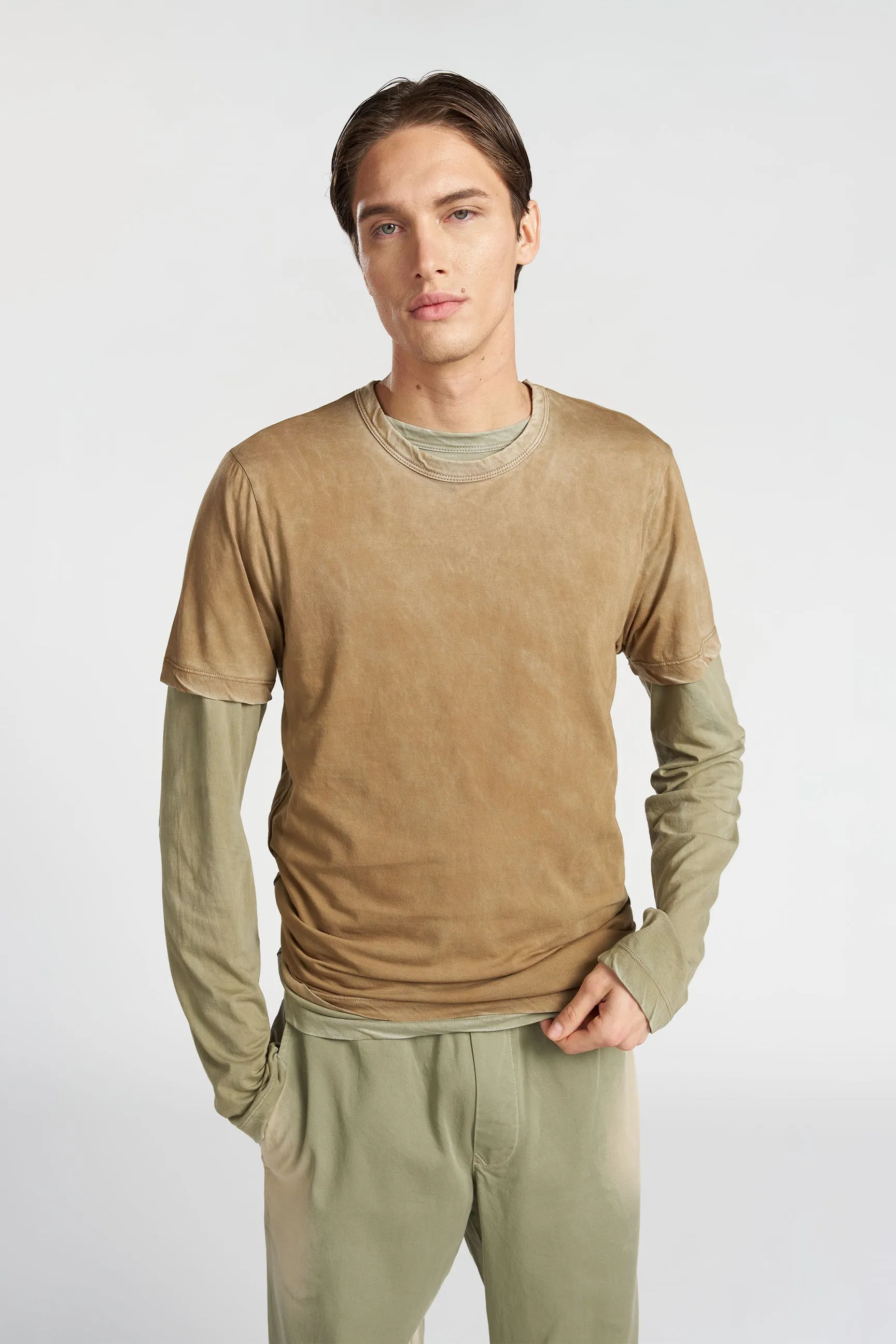 Multi Directional Stretch Classic Crewneck Tee