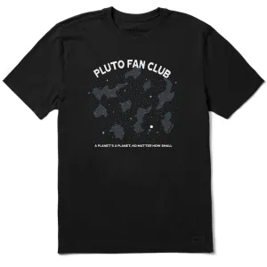 Men's Pluto Fan Club Short Sleeve Tee All-Day Wear OdorResistantTechnology