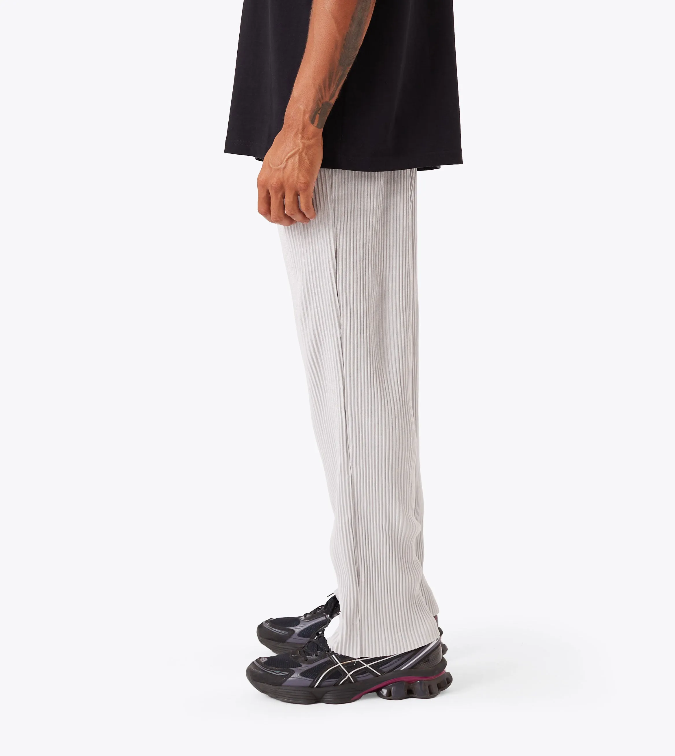 Non Iron Technology Pleated Pant Cement