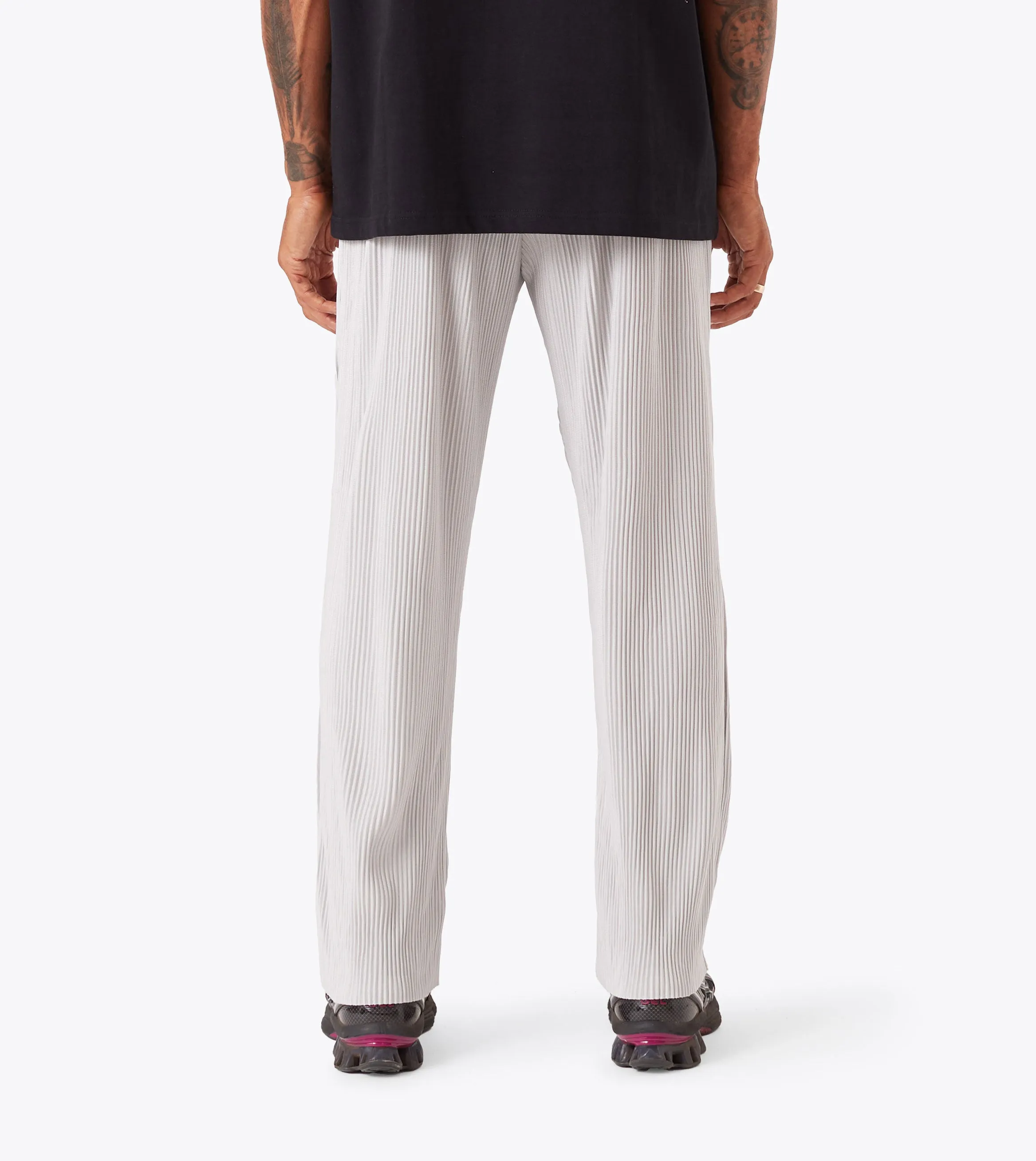 Quick Layering Pleated Pant Cement